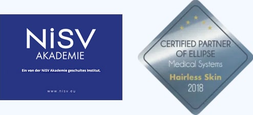 Laser Haarentfernung zertifiziert NiSV und Ellipse München